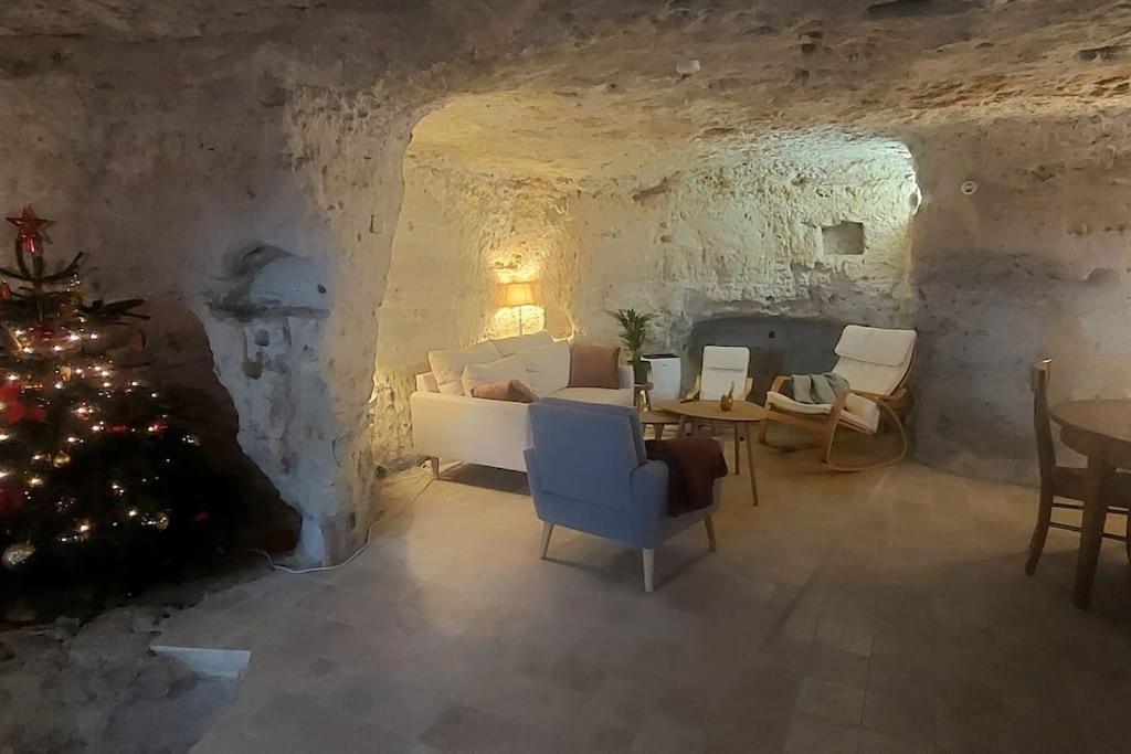 Troglo Entre Caves Et Chateaux มงต์ลุยส์-ซูร์-ลัวร์ ภายนอก รูปภาพ