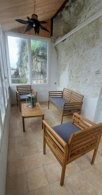 Troglo Entre Caves Et Chateaux มงต์ลุยส์-ซูร์-ลัวร์ ภายนอก รูปภาพ
